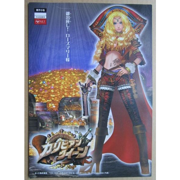 カリビアンクイーン DVD付き ネット SLOT【パチスロ実機/パンフレット