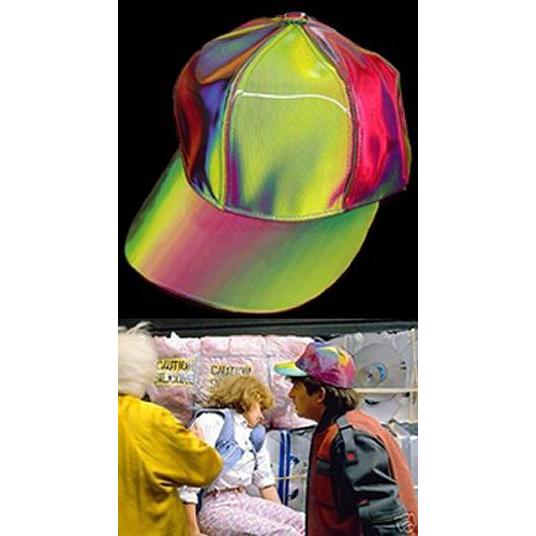 バックトゥザフューチャー マーティーレインボーキャップ プロップ