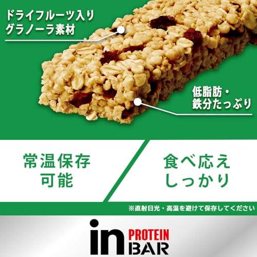 inバー プロテイン グラノーラ プロテインバー フルーツの入った