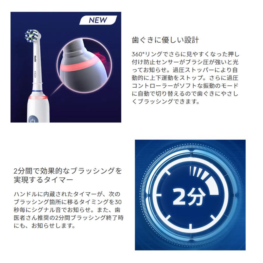 BRAUN（ブラウン） 電動歯ブラシ オーラルB スマート 7000 D7005245XP