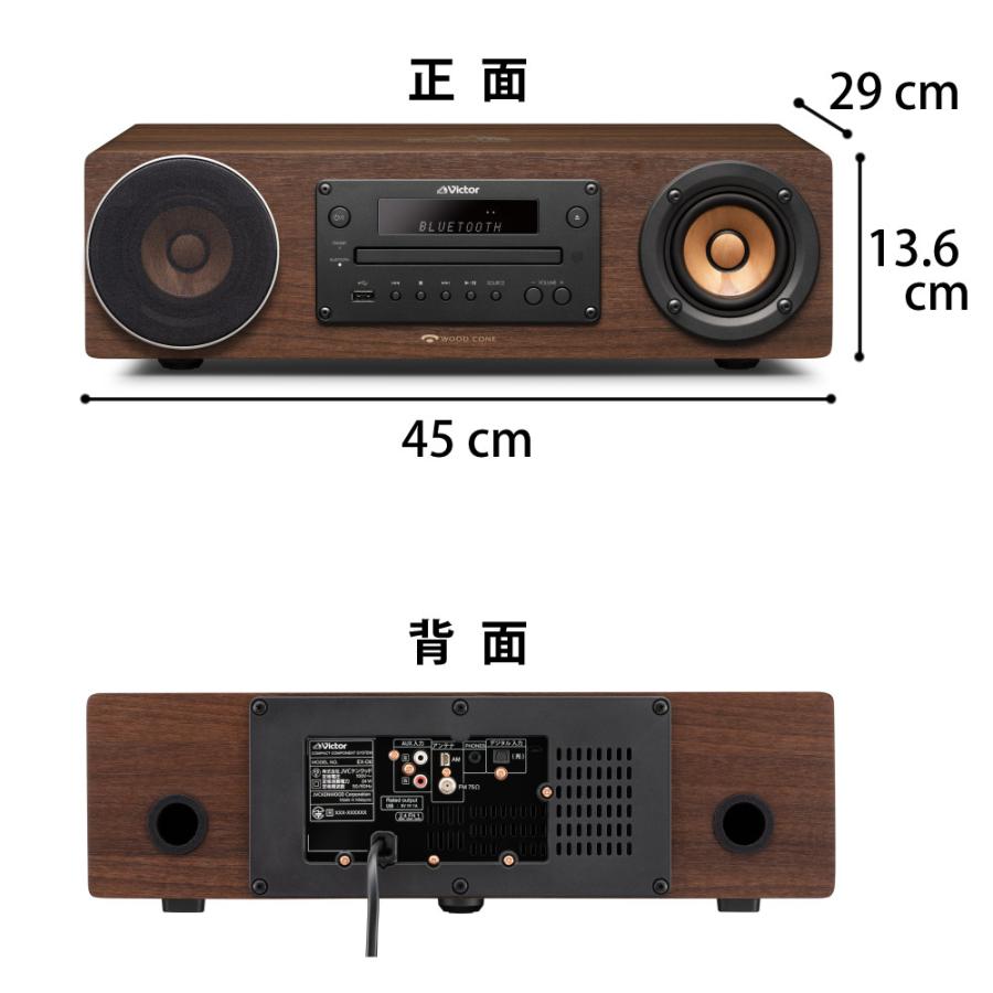 JVCケンウッド（JVC KENWOOD） Victor ビクター WOOD CONE コンパクト