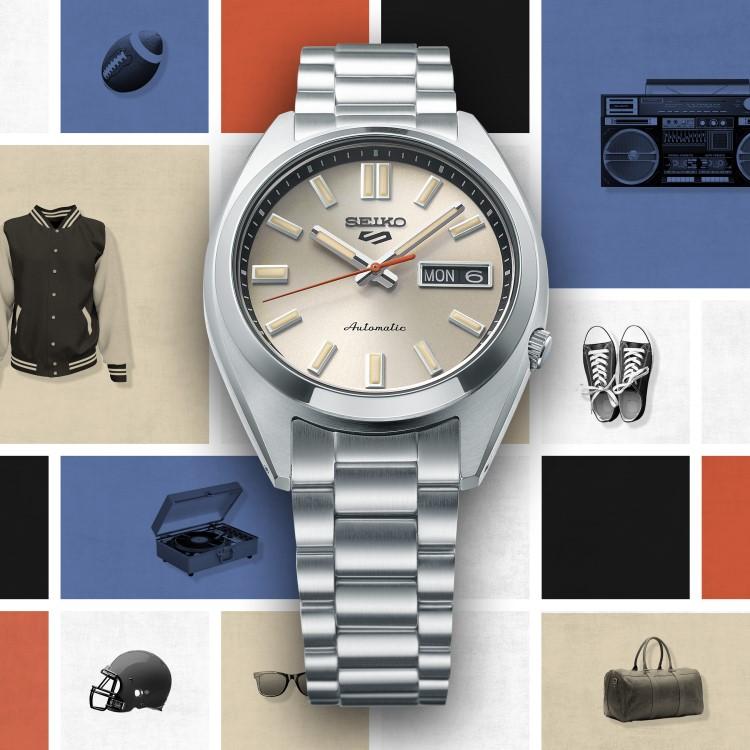 Seiko 5 Sports セイコー 5スポーツ 腕時計 SNXS Style 自動巻 メタル