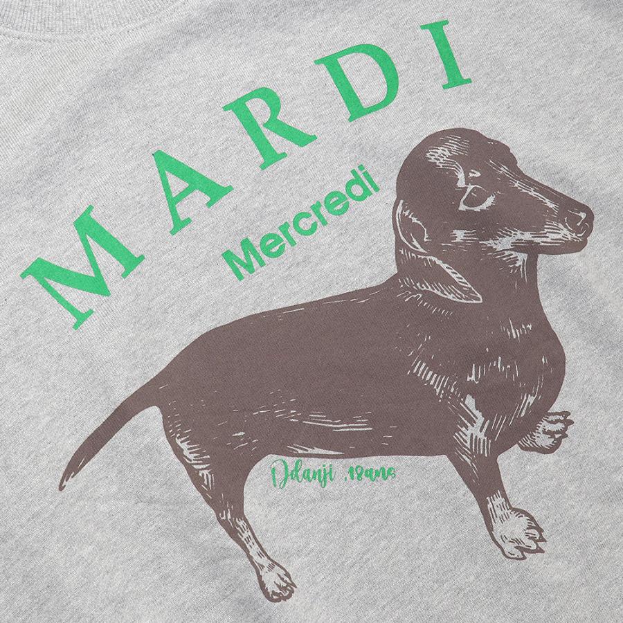 Mardi Mercredi（マルディメクルディ） スウェット SWEATSHIRT DDANJI