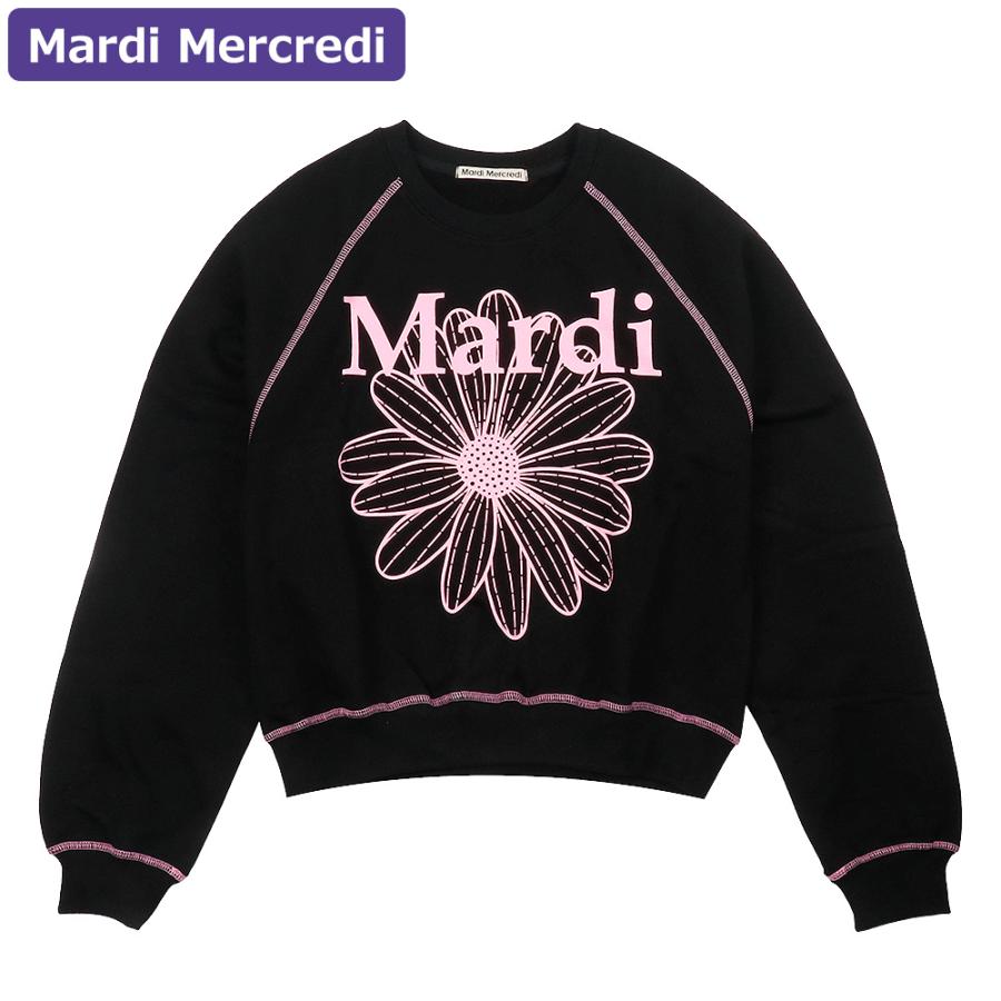 Mardi Mercredi（マルディメクルディ） スウェット SWEATSHIRT RAGLAN