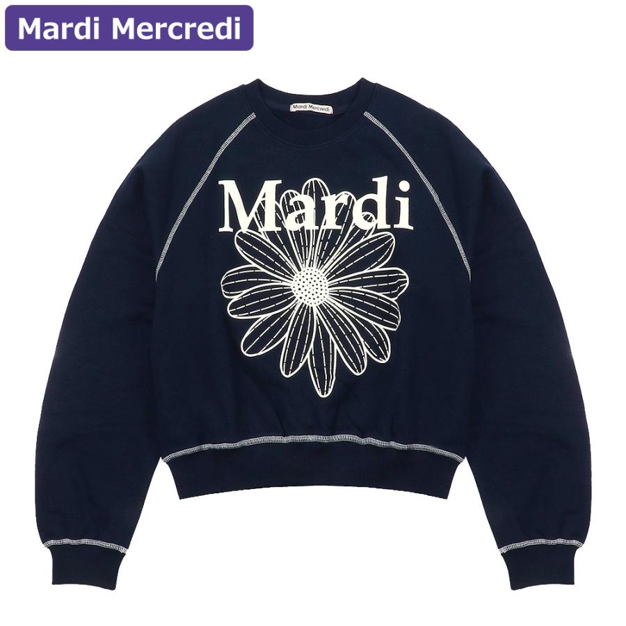 Mardi Mercredi（マルディメクルディ） スウェット SWEATSHIRT RAGLAN
