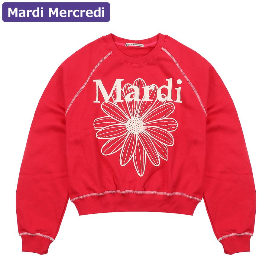 Mardi Mercredi（マルディメクルディ） スウェット SWEATSHIRT RAGLAN
