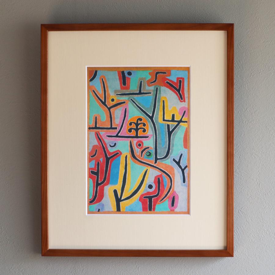 パウル・クレー「ルゥ（ツェルン）の近くの公園」アートポスター