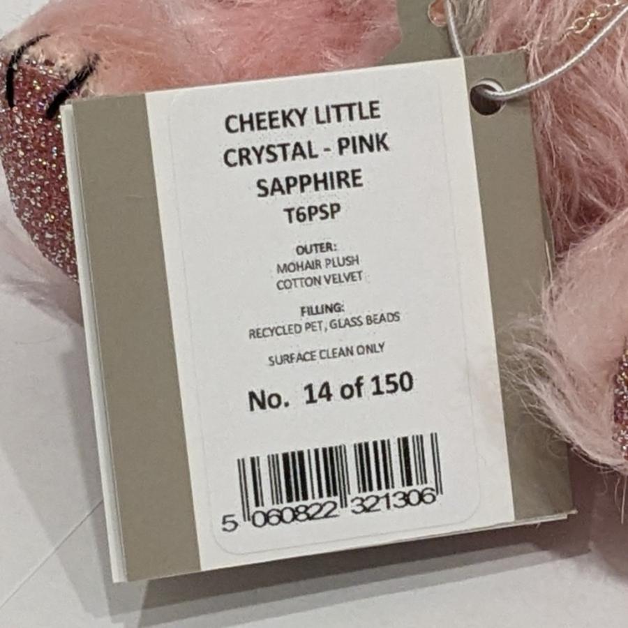 チーキーリトルクリスタルピンクサファイア 14番 チーキーベア メリー