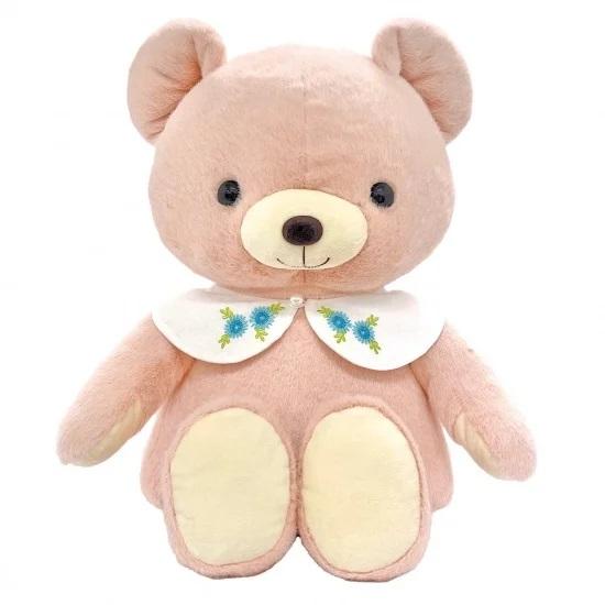 仔熊のドロップ ピンク Lサイズ ぬいぐるみ くま クマ ベア テイクオフ