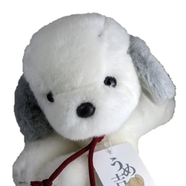 うめ吉 ホワイト M 犬 ぬいぐるみ 日本製 オリエンタルトーイ 2023年新