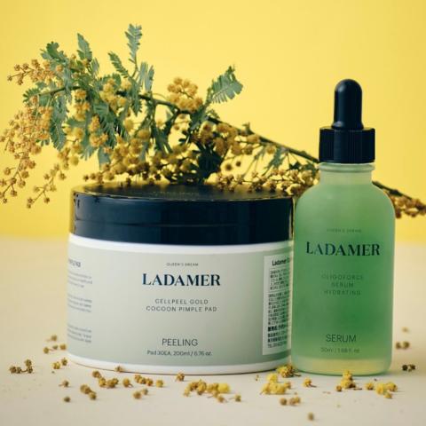 LADAMER（ラダメール） ピーリングパッド 2個セット 角質ケア 韓国