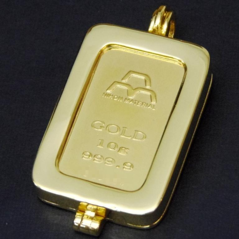 999.9 ファインゴールド 小型金バー Yahoo!オークション - 2個セット