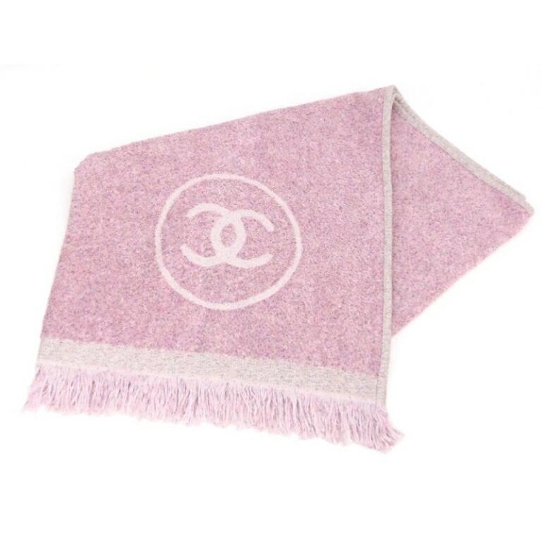 CHANEL（シャネル） タオルケット ブランケット ココマーク フリンジ