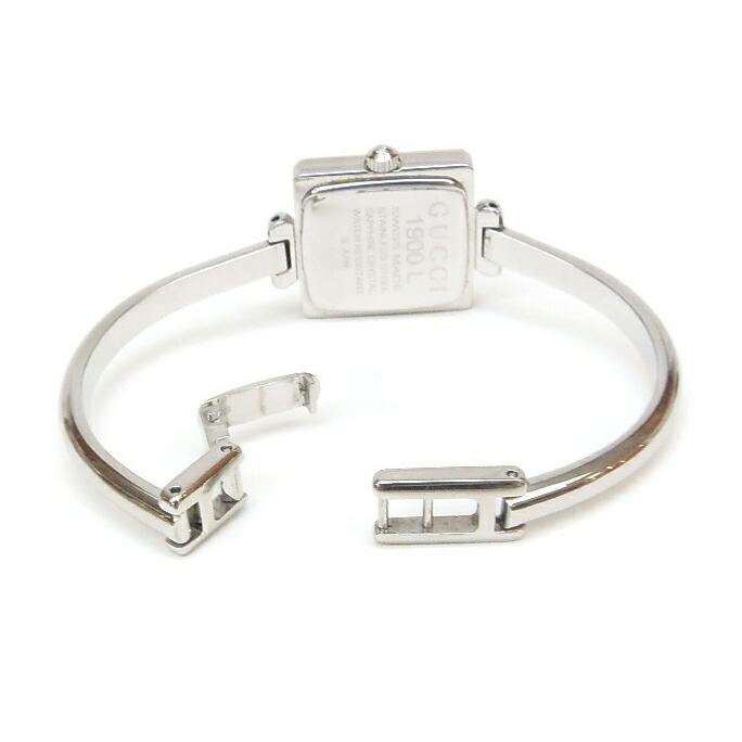 GUCCI（グッチ） 腕時計 バングルウォッチ クオーツ 1900L ブルー文字