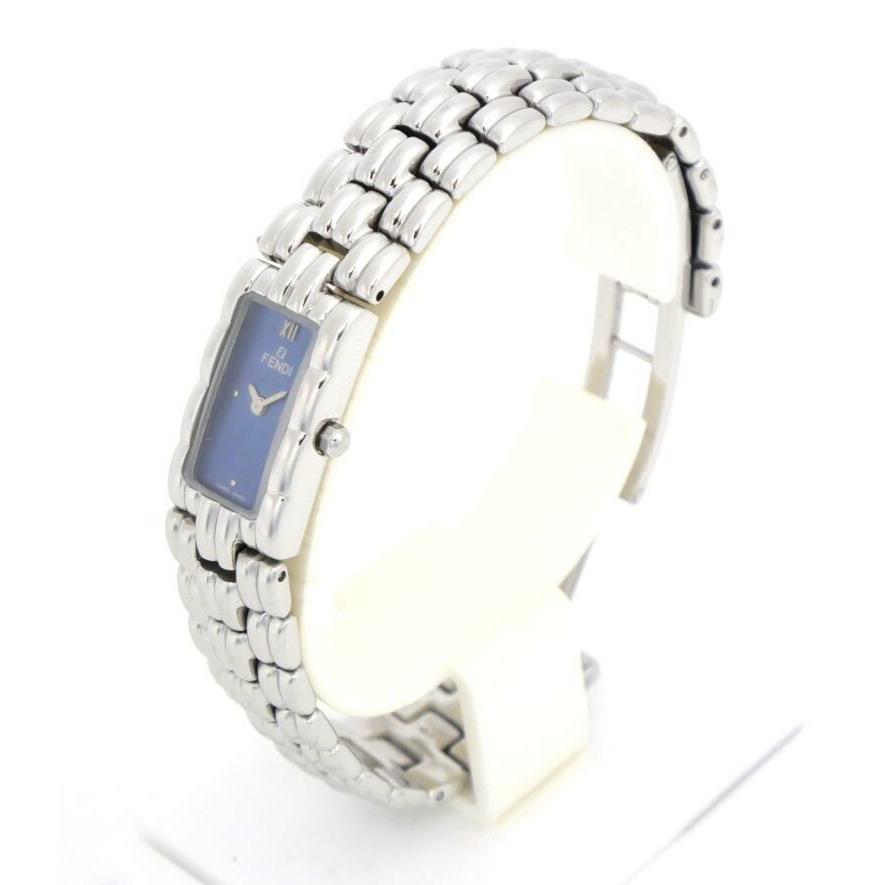 FENDI（フェンディ） 腕時計 クオーツ SS 660L ブルー盤 ステンレス