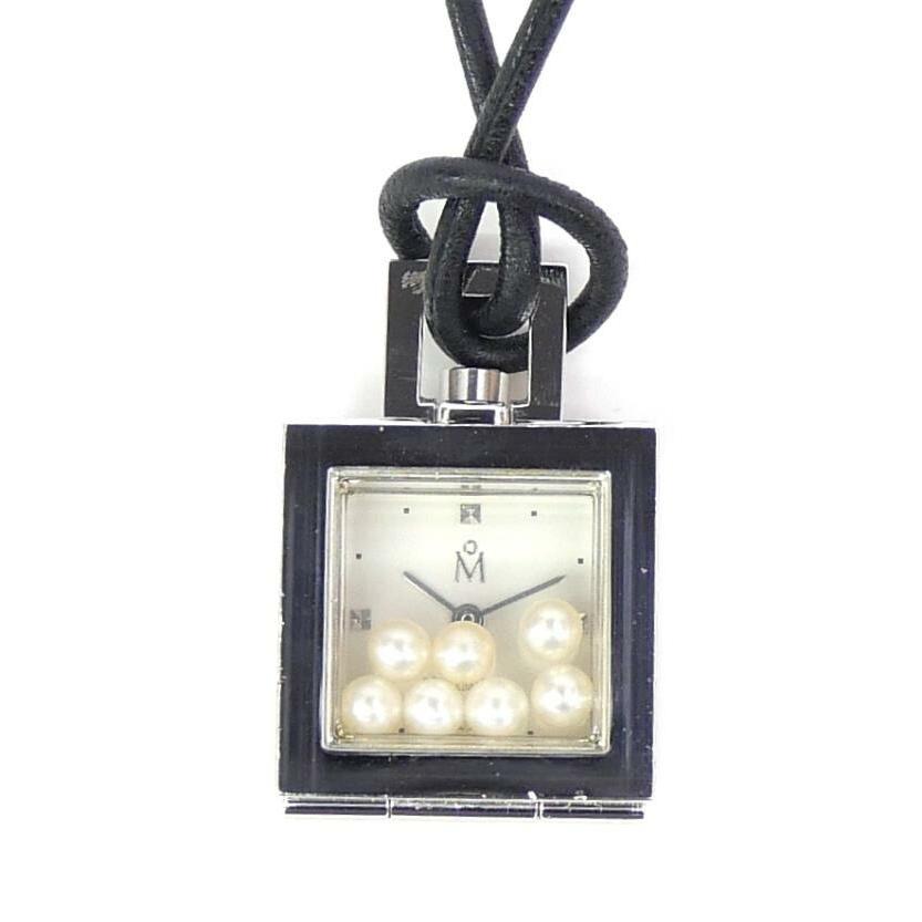 MIKIMOTO（ミキモト） ペンダントウォッチ パール入り NNS-372F 真珠