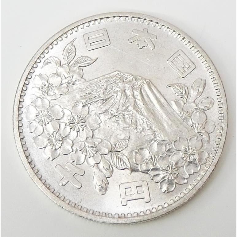 昭和39年 東京オリンピック 1000円銀貨 プラスチックケース入り TOKYO