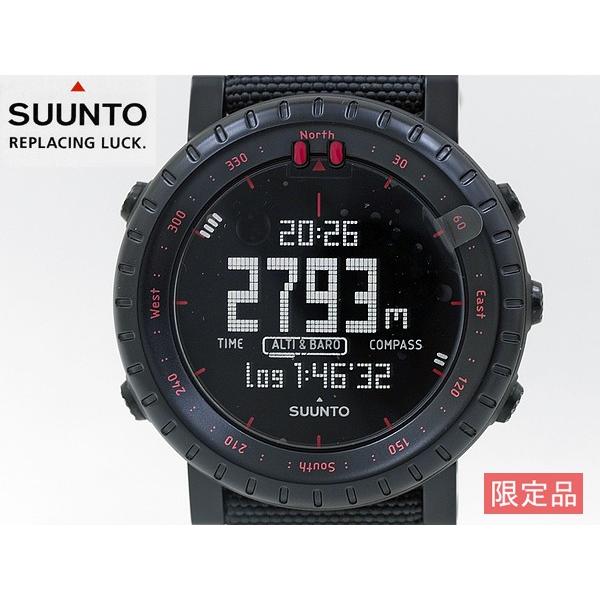 SUUNTO（スント） CORE BLACK RED コア SS023158000 リストップ