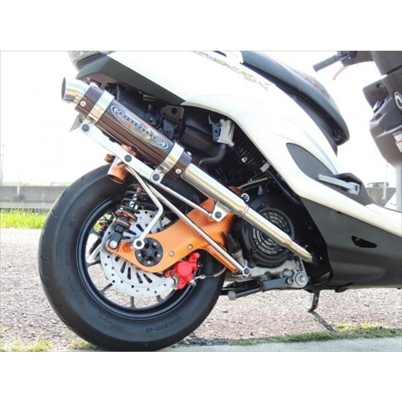 マフラー ベリアル GPバージョンマーク4 BKカーボン シグナスX125 空