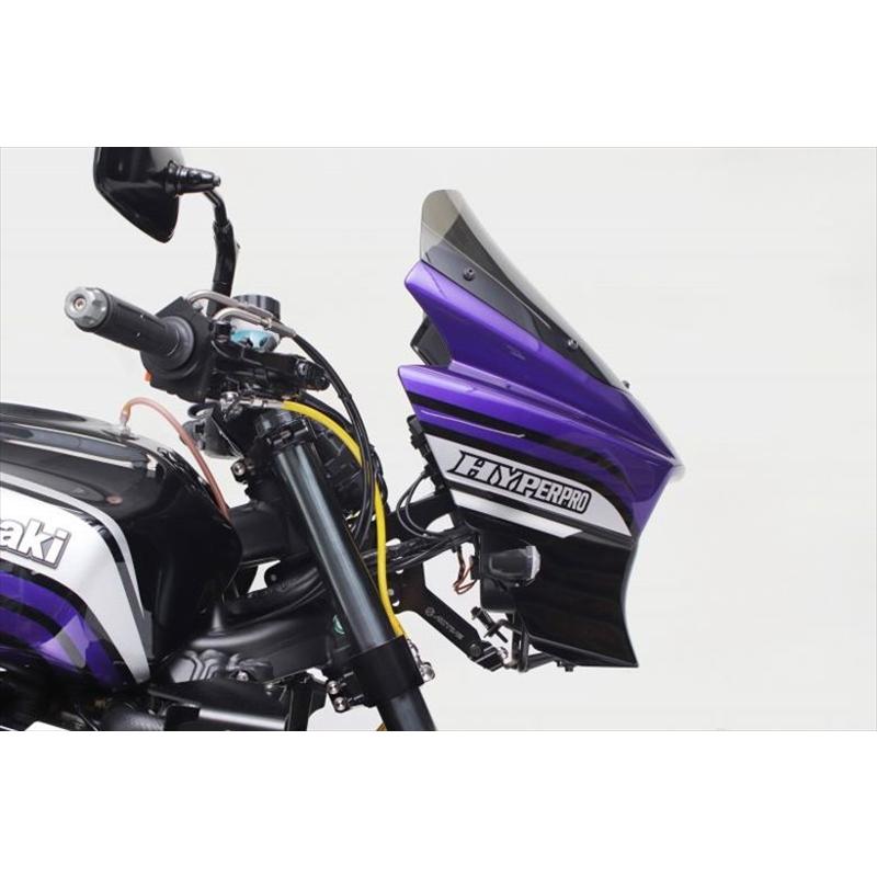 外装 アクティブ カウルマウントステー BLK ZRX1200 DAEG 09-16