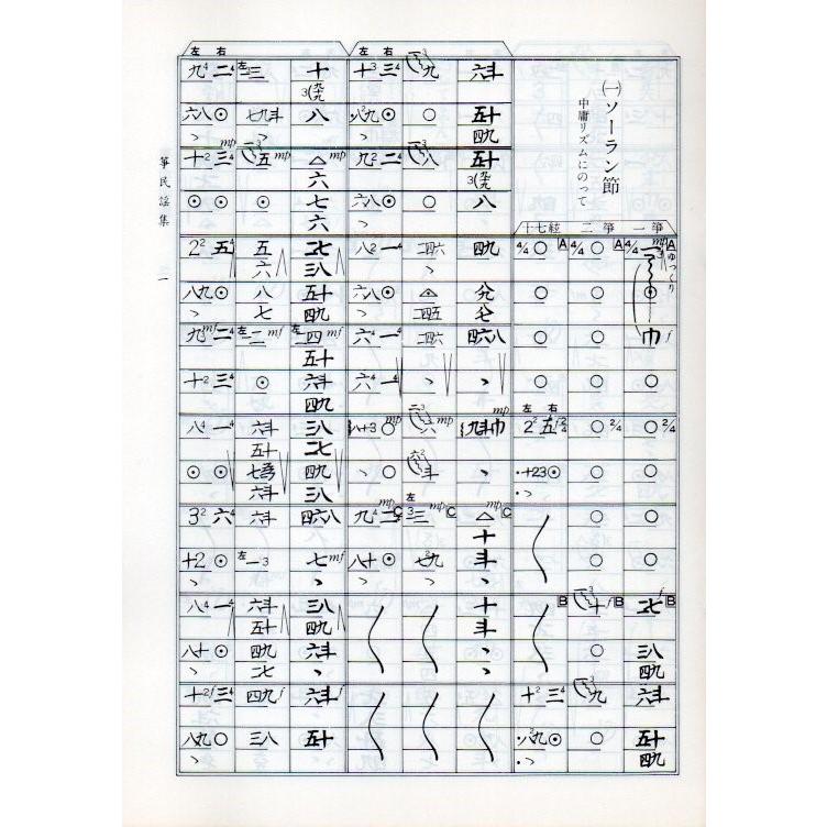 箏民謡集1 （箏2・17） [中野節子作曲] (大日本家庭音楽会発行) A653