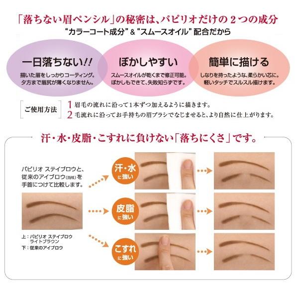 Papilio（パピリオ） ステイブロウ 特別セット(本体+リフィル