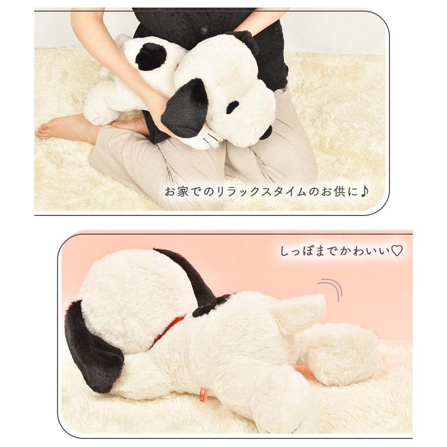 SNOOPY（スヌーピー） ぬいぐるみ グッズ ふわふわ M はいはい