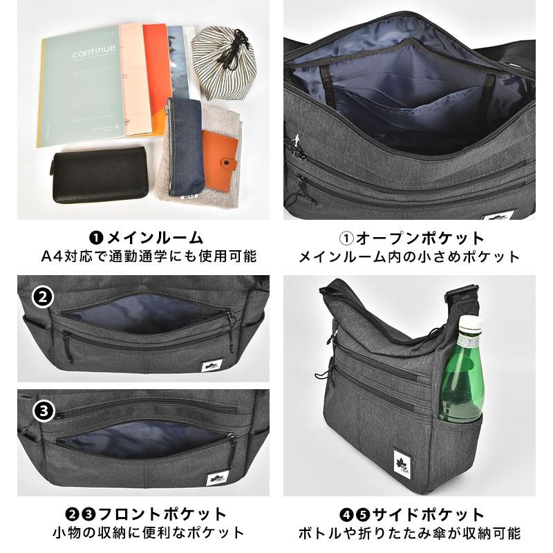 LOGOS（ロゴス） ショルダーバッグ メンズ 斜めがけ バッグ かばん 鞄