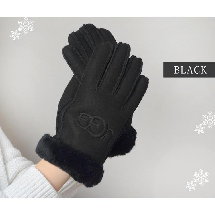 ugg 手袋 レディース アグ グローブ 本革 シープスキン 羊革 柔らかい