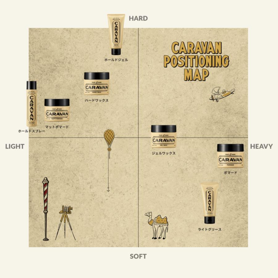 CARAVAN DEMI 正規品 デミ キャラバン ハード ワックス 85g