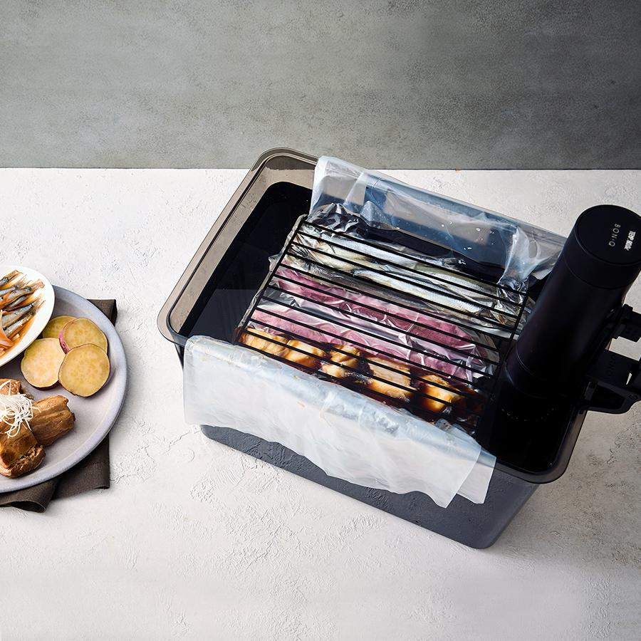 BONIQ（ボニーク） 低温調理 バルクアップコンテナ フルセット 公式 7L