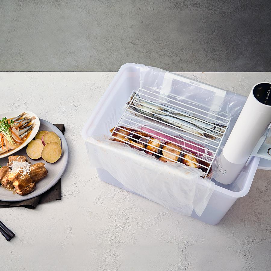 BONIQ（ボニーク） 低温調理 バルクアップコンテナ フルセット 公式 7L