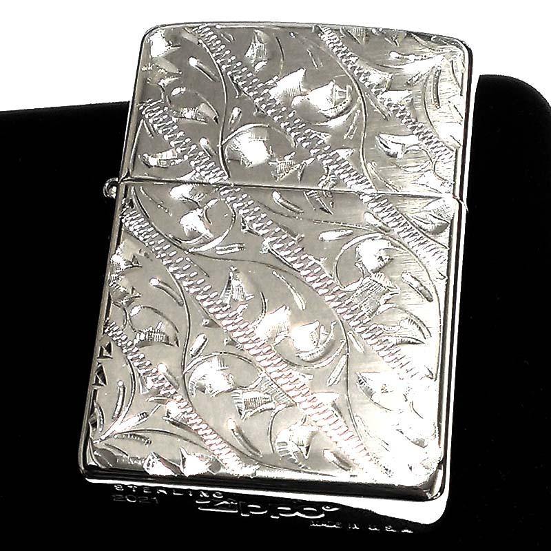 ZIPPO（ジッポー） ジッポ ライター スターリングシルバー 純銀 唐草