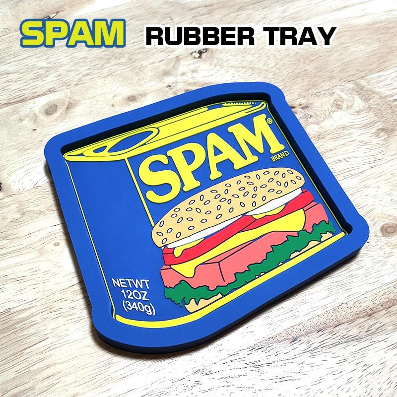 小物入れ SPAM ラバートレイ 缶 おしゃれ スパム 正規ライセンス品