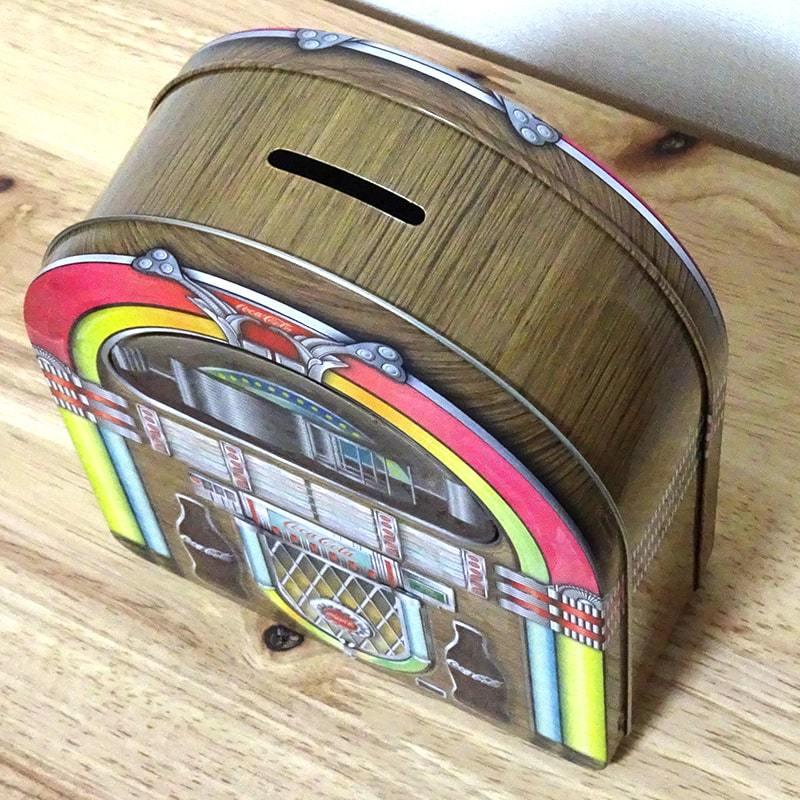 アメリカUSAビンテージコカコーラジュークボックス型バンク貯金箱1996