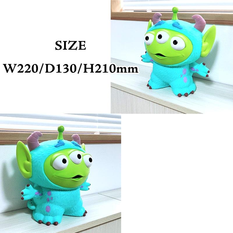 PIXAR 貯金箱 リトルグリーンメン エイリアン リミックス フィギュア