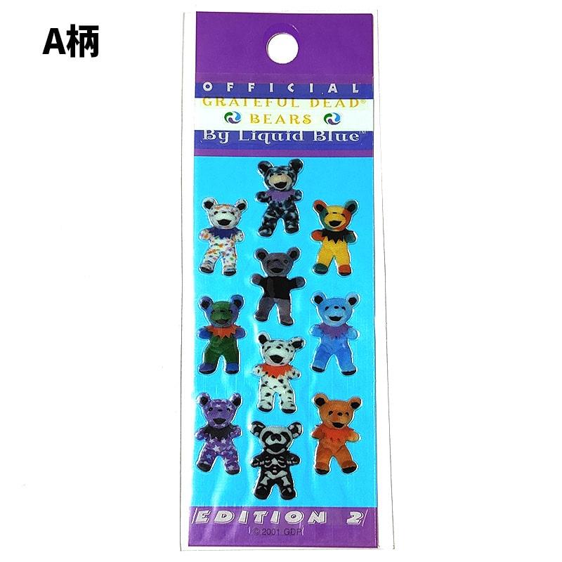 ステッカー デッドベア 可愛い シール グレイトフルデッド 選べる