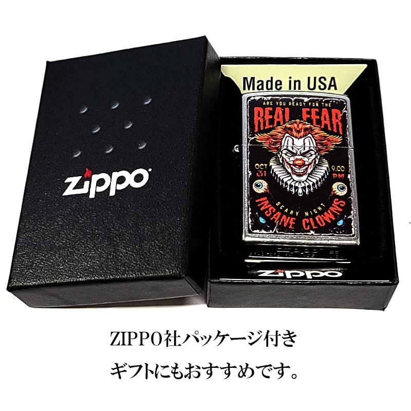 ZIPPO（ジッポー） ライター ピエロ おしゃれ ジッポ INSANE CLOWNS