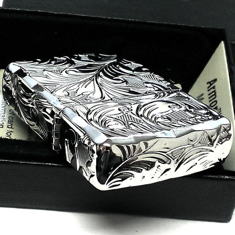 ZIPPO（ジッポー） アーマー ジッポ ライター 5面立体彫刻 唐草