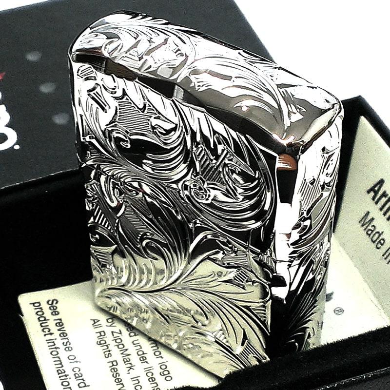 ZIPPO（ジッポー） アーマー ジッポ ライター 5面立体彫刻 唐草