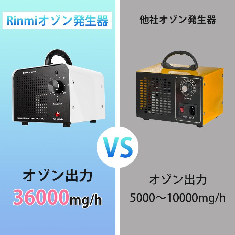 オゾン消臭器 脱臭機 36000mg/h 強力 オゾン発生器 空気清浄機 家庭用