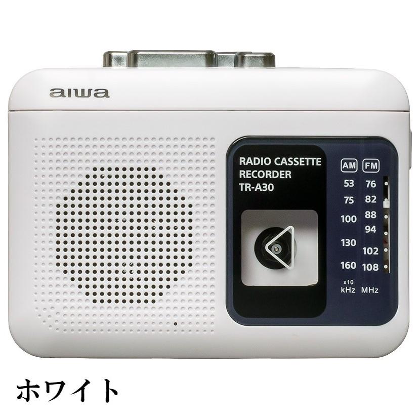 アイワ ラジカセ 小型 カセットテープ 録音 ラジオ カセットレコーダー