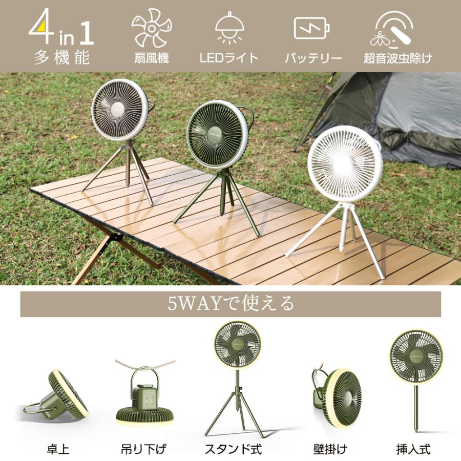 HAGOOGI セール価格7980円【専門家が推奨】HAGOOGI 扇風機 アウトドア