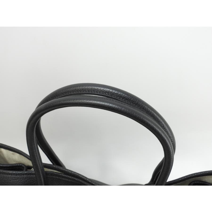 ガーデンパーティー エルメス ガーデンパーティPM ネゴンダ 黒 トート