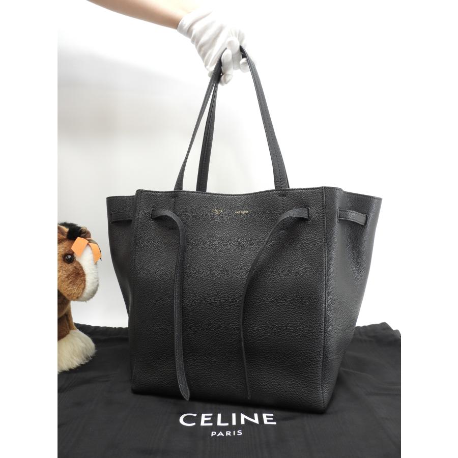 CABAS（CELINE） セリーヌ カバファントム スモール レザー黒 トート