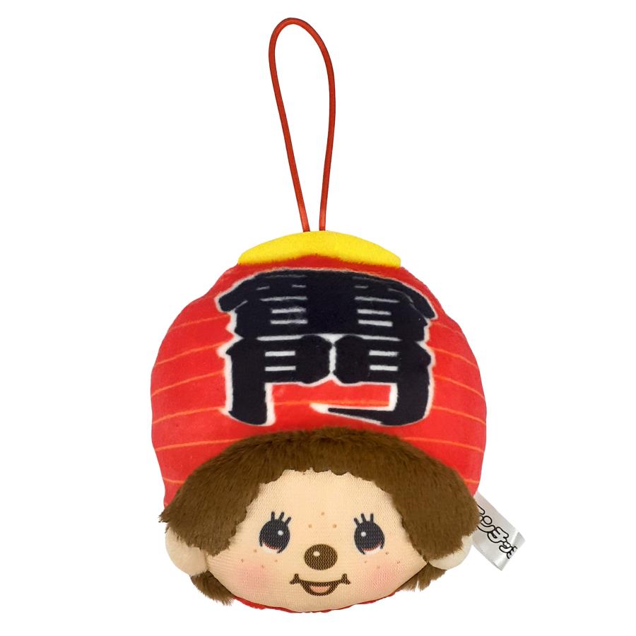 ご当地 モンチッチ フェイスマスコット 東京限定 浅草 雷門 Monchhichi