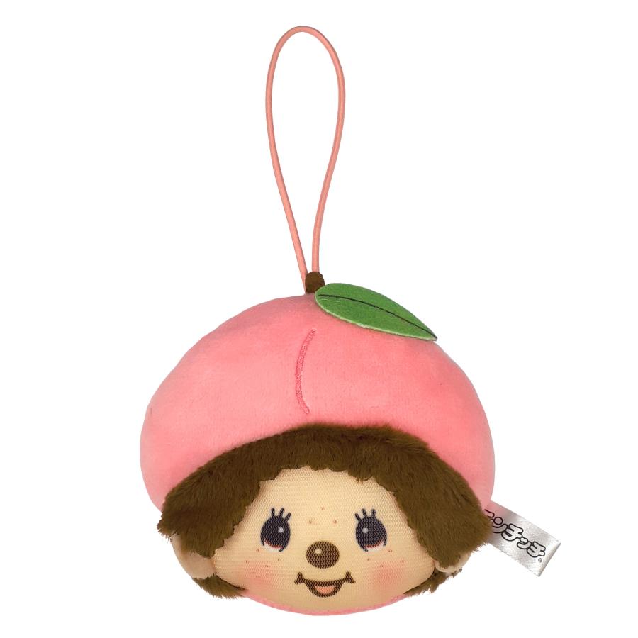 ご当地 モンチッチ フェイスマスコット 山梨限定 桃 Monchhichi