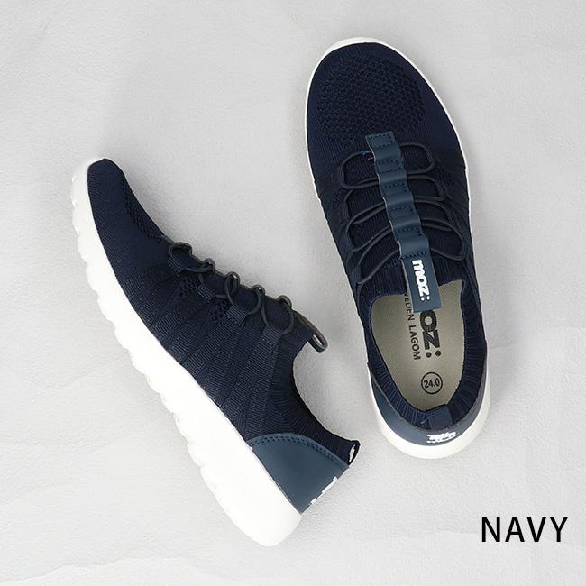 moz（モズ） スニーカー スリッポン レディース ニットスニーカー 歩き