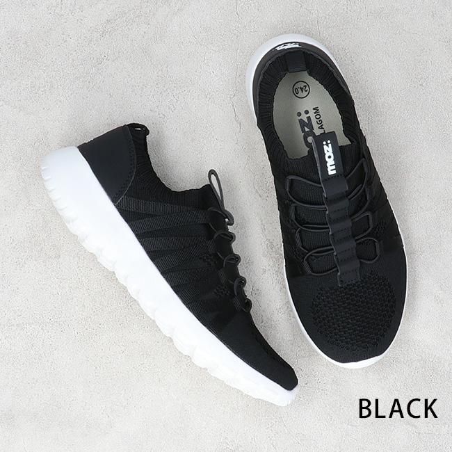 moz（モズ） スニーカー スリッポン レディース ニットスニーカー 歩き