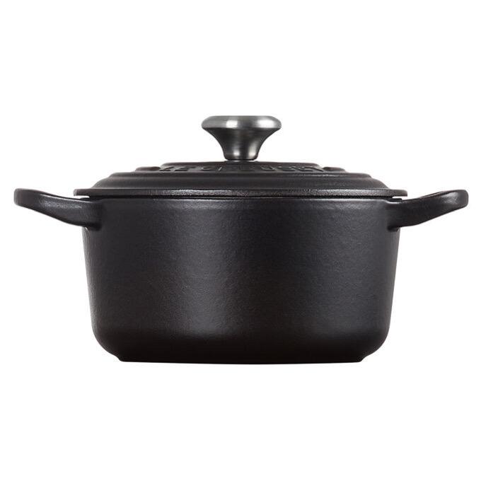 ココット・ロンド 【シグニチャー 14cm / マットブラック】LECREUSET